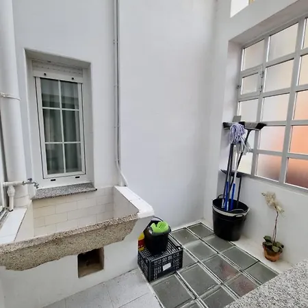 Apartamento Piso De 3 A 3 Minutos De La Playa. Ribeira